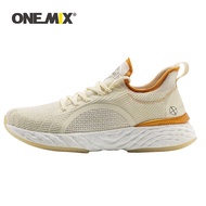 ONEMIX รองเท้าผ้าใบตาข่ายสำหรับชาย Cushioning Motion Control ชายรองเท้าวิ่งรองเท้าโฟมกีฬารองเท้ามาราธอนรองเท้า