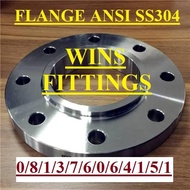 FLANGE SS 304 ANSI 150 1-1/ 4" 1.25" SO RF inch Stainless SORF 150 SLIP ON SS304 SUS welding Plange 