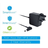Innergie Universal Laptop Adapter Charger Acer Asus Dell HP Lenovo with Built-in Cable (65W)