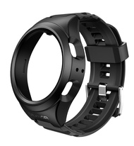Dexnor เคสกีฬาสำหรับ Samsung Galaxy Watch 5 Band สำหรับ Galaxy Watch 4 Band พร้อมเรสเบเซิล &amp; สายรัดพร้อมกับสายปรับได้เคสกันกระแทกสำหรับ [44มม.] Galaxy Watch 5 (2022) Watch 4 (2021)