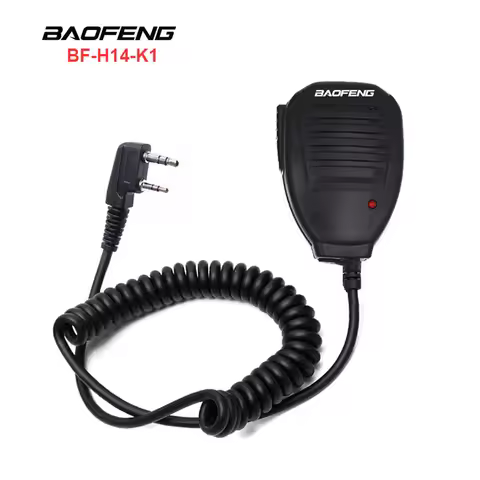Baofeng Speaker Mic BF-H14-K1 Microphone for BAOFENG UV-5R BF-888S GT-3 UV-82 DM-1801 DM-1701 DM-170