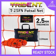 Trident T-25FN Futsal Net (Orange) Jaring Futsal Soccer Net