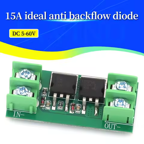 DC5-60V Solar Anti-backflow Ideal Diode 15A Constant Current Power Supply Module Battery Charging An