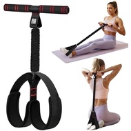 Pedal Resistance Band with Handle | Upgraded 55LBS Exercise Resistance Bands for Core, Abs, Legs, Gl