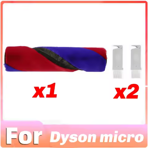 FZFZ For Dyson Micro Vacuum Cleaner Soft Roller Brush Vacuum Cleaner Replacement Rolling Brush Parts