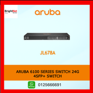 JL678A - HPE Aruba 6100 Series Switch 24G 4SFP+ Switch