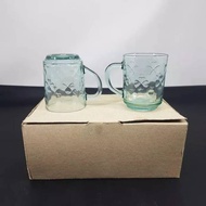 7X9 Flower Coffee Glass Cup - 7x9 glass mug