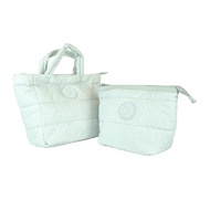 DKNY-1015 CROSSWALK Women’s Mini Tote Bag (DA640CW3) / Large T Stand (DA060PT3) - Signature Puffer