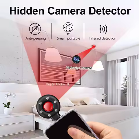 Detect Eavesdropper Detecting Eye Cameras Multi-function Signal Tracker Signal RF Tracke Anti Lens R
