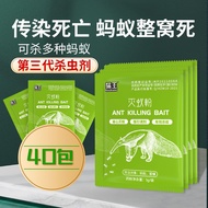Black Cat God Ant Medicine Ant Killing Bait Household Ant Medicine Powerful Whole Nest Remove Ant Ha