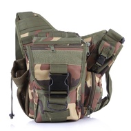 Outdoor Hiking Traveling Nylon Backpack Camera Bag Tactical Camouflage Shoulder Bag Fishing Cross Body Bag