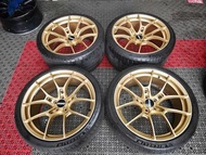 20吋 RAYS G025 限量色 奔驰S 宝马五系