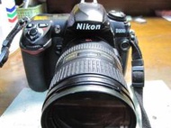 已賣出!!桃園四海!二手Nikon D200+VR18-200鏡頭，維修、清洗、保養數位相機，古董相機，DV