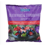 Emborg Blueberries & Strawberries 400g | Frozen Fruits