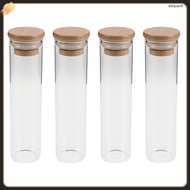 4 Pcs Pets Glass Vial for Fur Cat Whisker Jar Collection Bottle  daiquanli