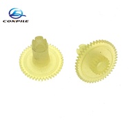 2pcs Plastic gear for cassette deck audio fax machine copier CD/VCD/DVD/LD player