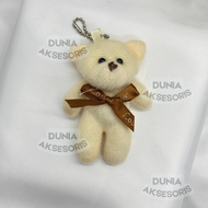 Cantolan *BONEKA TEDDY BEAR* (Plua Rante Biji Lada) | Gantungan Kunci Tas | Hampers | Souvenir | Buk