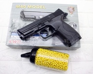 KWC S&amp;W MP40 空氣槍 + 0.12g BB彈 奶瓶 ( KA08 大嘴鳥手槍BB槍BB彈CS射擊夜市