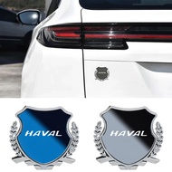 Metal Car Body Window Emblem Rear Trunk Badge Decals Mirror Effect Sticker for Haval M4 H2 H3 H6 H5 