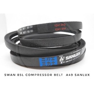 SWAN Air Compressor 85L SVP-202 2 hp drive belt A49 ( A1245Li ) SANLUX® New Heavy Duty Belt