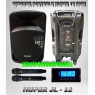 PORTABLE SPEAKER HUPER JL12 SPEAKER HUPER 12 INCH BLUTOOTH USB