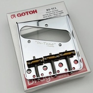 ของแท้ GOTOH Wilkinson BS-TC1 Vintage กีตาร์ไฟฟ้า Fixed Bridge Chrome MADE IN JAPAN