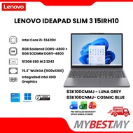 LENOVO IDEAPAD SLIM 3 15IRH10 83K100CMMJ / 83K100CNMJ Laptop (15.3" IPS / Intel Core i5 / 16GB RAM /