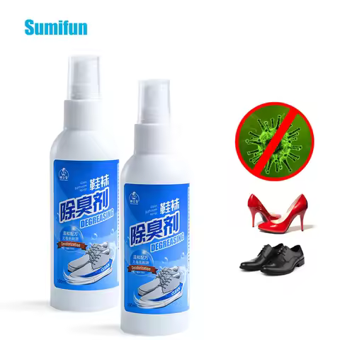 100Ml Sumifun Foot Odor Spray Antibacterials Deodorant Bacteriostatics Feet Care Liquid Spray Foot S