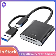 USB 3.2 Gen2 10Gbps Not for XQD 2-In-1 USB-C & USB-A Type A Adapter CF Express Type A Adapter
