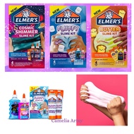 Elmers Fluffy/Butter 4pieces Slime Kit offer