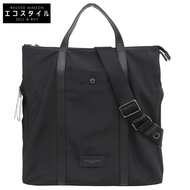 二手 Gianni Chiarini Oslo 尼龍手提包，近全新，女士，黑色，BSU B18999