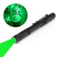 3W Pen Type Green Light LED Flashlight Hunting Night Vision 2*AAA Battery Torch