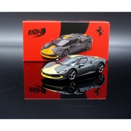 MASH BBR 1/64 Ferrari 296 GTB Assetto Fiorano Grigio