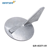 Oversee 6J9-45371-01 Trim Tab For Yamaha  2Stroke Outboard Engine 115HP 150HP 175HP F150AET