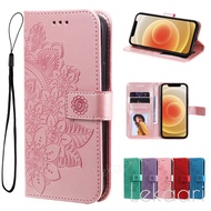 Leather Flip Case for Samsung Galaxy S26 S25 Edge S24 S23 FE S22 Plus Ultra C55 M55 F55 Xcover 7 6 P