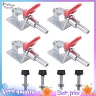 4Pcs GH-301AM 45Kg Toggle Clamp Quick Release Pull Action Vertical/Horizontal Type Clamps Hand Tool 