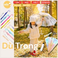 Transparent Umbrella, Hologram, Large Clear Umbrella, Opaque Umbrella, Payung Besar, Payung Lipat, P