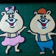 手工卡片 客製化卡通 Kitty Wc熊 Line貼圖 迪士尼