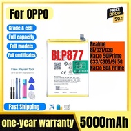 BLP877 for OPPO Realme 8i/C31/C30/Narzo 50lPrime/C33/C30S/9i 5G/Narzo 50A Prime  Phone Battery Repla