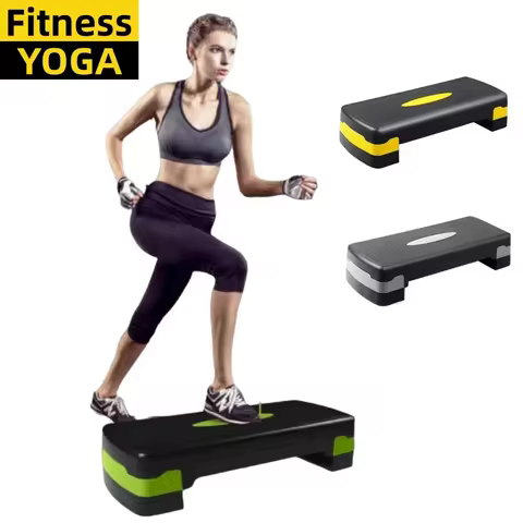Fitness Steppers Non-slip Cardio Yoga Pedal Home Sports Balance Gym Workout Rhythmic Pedals Aerobic