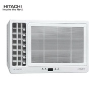 【HITACHI 日立】 快速安裝 冷專變頻左吹式窗型冷氣  RA-28QR - 含基本安裝+舊機回收