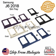 SAMSUNG J6 2018 Sim Card Tray Holder Sim Tray Sim Card Slot Spare part Replacement