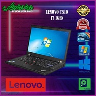 (REFURBISH) LENOVO T510 I7 1ST GEN / 4GB DDR3 / HDD / SSD / DVD ROM / WIN 10