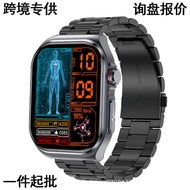 ET585 ECG Smart Watch AMOLED Screen ECG Micro-Detection Blood Ingredients SOS Bluetooth Call NFC Uta