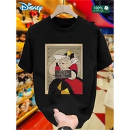 Official Mens Vintage Villains Tee - Maleficent, Jafar, Cruella de Vil, Ursula, Captain Hook, Govern