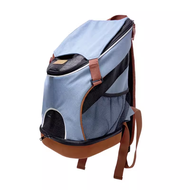 กระเป๋าเป้สะพายหลังเดินทางแบบพกพาสำหรับสุนัขและแมว IBIYAYA FC2106 กระเป๋าเดินทางแบบสะพายไหล่คู่สำหรั