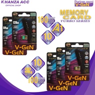 KHANZAACC MEMORY MICRO SD 8GB 16GB 32GB 64GB 128GB MICRO SD VGEN TURBO SERIES CLASS 1 CODE E3Y6