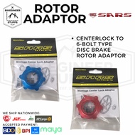 SARS Hub Disc Rotor Adaptor (Centerlock to 6-Bolt Type)