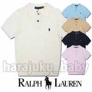 Polo Ralph Lauren 針織絞花小馬刺繡翻領短袖Polo衫 女裝 Polo shirt 恤衫