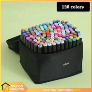 Toddi Dual Side Fine Art Brush Art Marker Set 120 Colors - CY-006